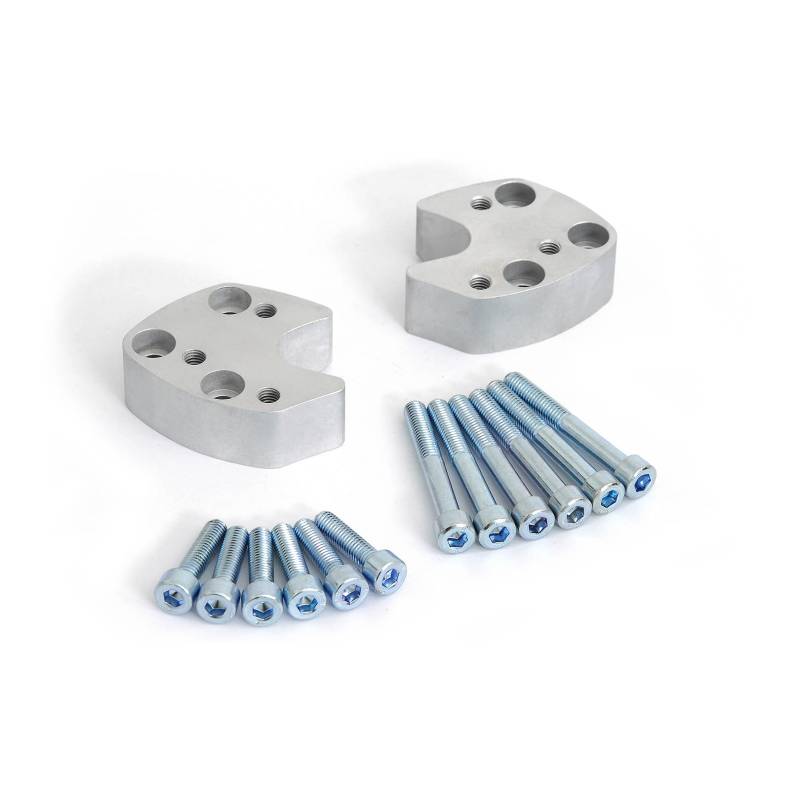 Réhausseur de guidon Diamètre 22 mm. h27 mm. Gris. Yamaha FJR 1300 (00-05). Réhausseur de guidon Diamètre 22 mm. h27 mm. Gris. Yamaha FJR 1300 (00-05).