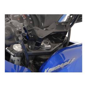 Réhausseur de guidon Diamètre 22 mm. h20 mm. Noir. Kawasaki Z 1000 / Z 750.