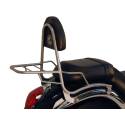 Sissybar + porte bagage VN900 Classic/Custom/Vulcan - Hepco chromé