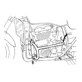 Protection moteur Kawasaki ZRX1100 - Hepco-Becker 501213 00 02