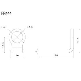 Kit de montage clignotants Light Unit Rizoma FR444B