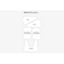 Kit protection réservoir BMW R18 - Wunderlich 33333-700