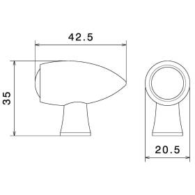 Clignotant CLUB Rizoma FR150