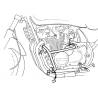 Protection moteur Kawasaki Zephyr 550 - Hepco-Becker 501214 00 02