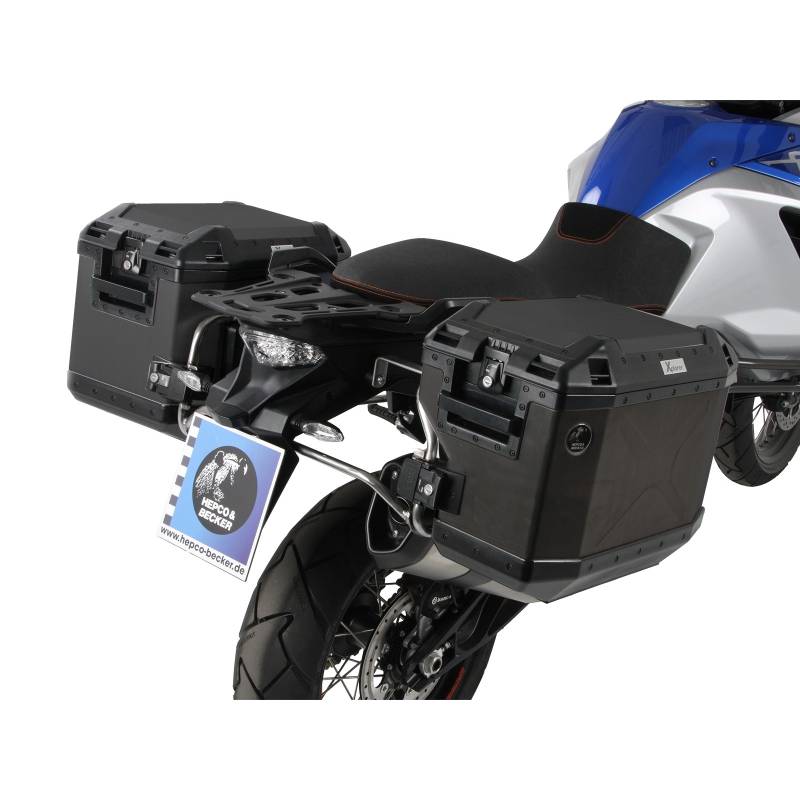 Kit supports + valises 1050/1190 Adventure - Hepco-Becker Noir