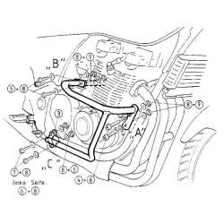 Protection moteur Kawasaki ZR-7 / Hepco-Becker 501216 00 02