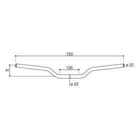 Guidon Rizoma MA001 chez Sport-classic.com