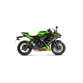 LIGNE AKRAPOVIC KAWASAKI Z650 2017-2019 / S-K6R12-HEGEHT