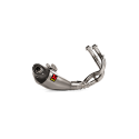 LIGNE AKRAPOVIC KAWASAKI Z650 2017-2020 / TITANE