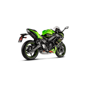 LIGNE AKRAPOVIC KAWASAKI Z650 2017-2019 / S-K6R12-HEGEHT