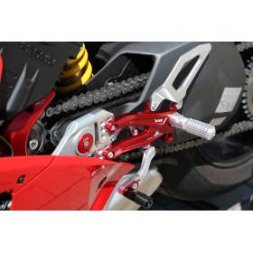 COMMANDES RECULEES PANIGALE V4 / V4S PRAMAC EDITION- CNC RACING - PE406PR