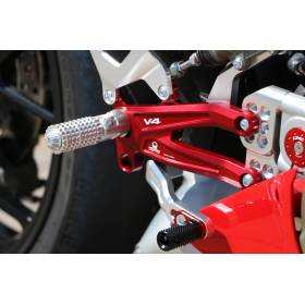 COMMANDES RECULEES PANIGALE V4 / V4S PRAMAC EDITION- CNC RACING - PE406PR