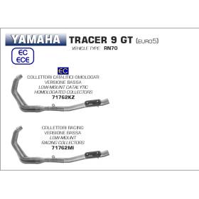 Collecteur homologué Yamaha Tracer 9 GT - Arrow 71762KZ