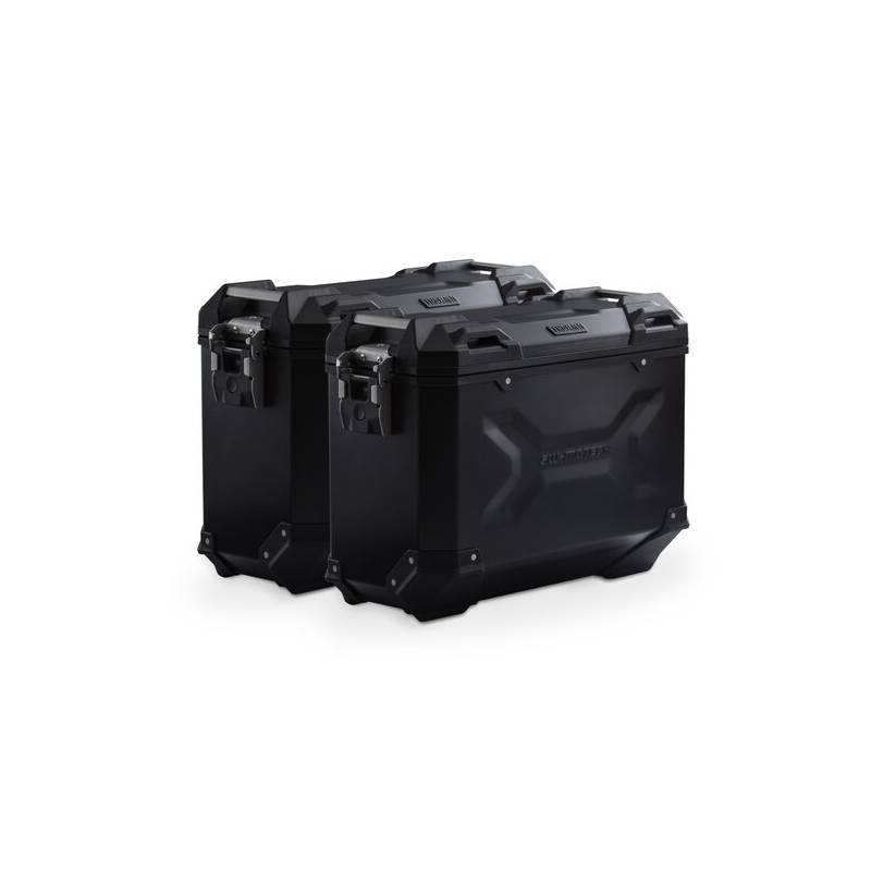 Valise de Moto côté Gauche A-Pro Aluminium 30L Noir