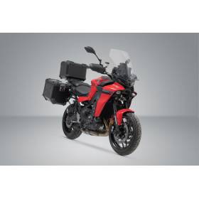 Kit bagagerie Yamaha Tracer 9 - SW Motech Aventure Noir