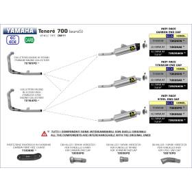 Silencieux Titane Yamaha Teneré 700 2021- / Indy Arrow 72626PK