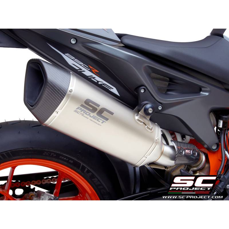 Silencieux EURO4 KTM 890 Duke 2020 / SC Project KTM12B-91T