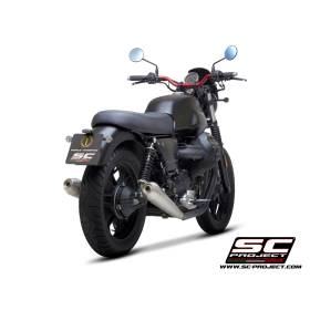 Silencieux Moto-Guzzi V7 III - Conique Racer SC Project MG02A-47A