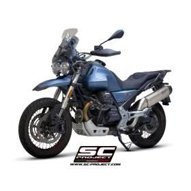 Silencieux titane Moto-Guzzi V85TT 2019-2020 / X-Plorer SC Project MG03A-120T