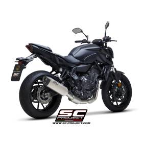 Ligne complète titane Yamaha MT-07 2021- / SC1-S SC Project Y33A-C125T