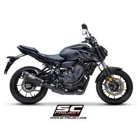 Ligne complète Yamaha MT-07 2021- / SC1-S SC Project Y33A-CMB125C