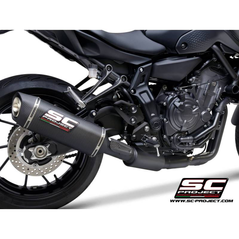 Ligne complète Yamaha MT-07 2021- / SC1-S SC Project Y33A-CMB125C