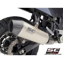 Silencieux Yamaha Tenere 700 2021-2023 / SC Project X-Plorer II Titane
