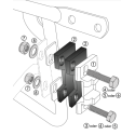 Adaptateur support de Valises Alu Standard Hepco-Becker
