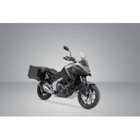 Kit valises Honda NC750X 2021 - SW Motech Trax ADV 45/45 Noir