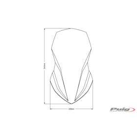 Bulle Touring Honda NC750X 2021 - Puig 20752