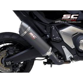 Silencieux Carbone Honda X-ADV 750 2021- SC Project Oval H41A-16C