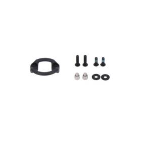 Kit pièces de rechange anneaux de fixation Noir. Pour sacoches de selle PRO