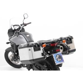 Kit valises Suzuki V-Strom 650 (12-16) - Hepco-Becker Cutout Silver