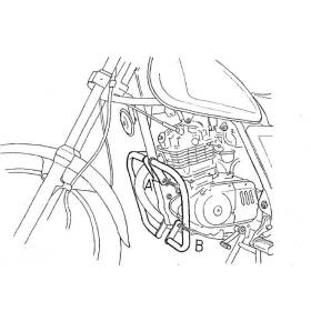 Protection moteur Suzuki GN125 - Hepco-Becker 501311 00 02