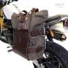 Porte sac gauche PAN AMERICA 1250 - Unit Garage Cuir Marron