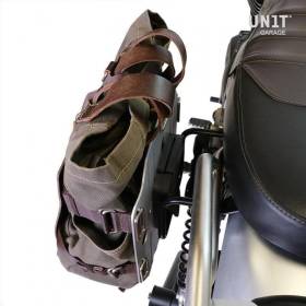 Porte sac droit Moto-Guzzi V7 850 - Unit Garage Cuir Noir