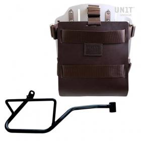 Porte sac droit Moto-Guzzi V7 850 - Unit Garage Cuir Marron