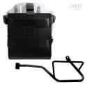 Porte sac gauche Moto-Guzzi V7 850 - Unit Garage Cuir Noir