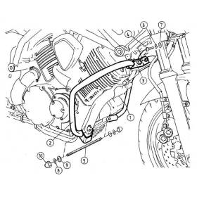 Protection moteur Yamaha BT 1100 Bulldog (2001-2006)