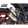 Silencieux Ducati Monster 937 - SC Project Twin CR-T Titane