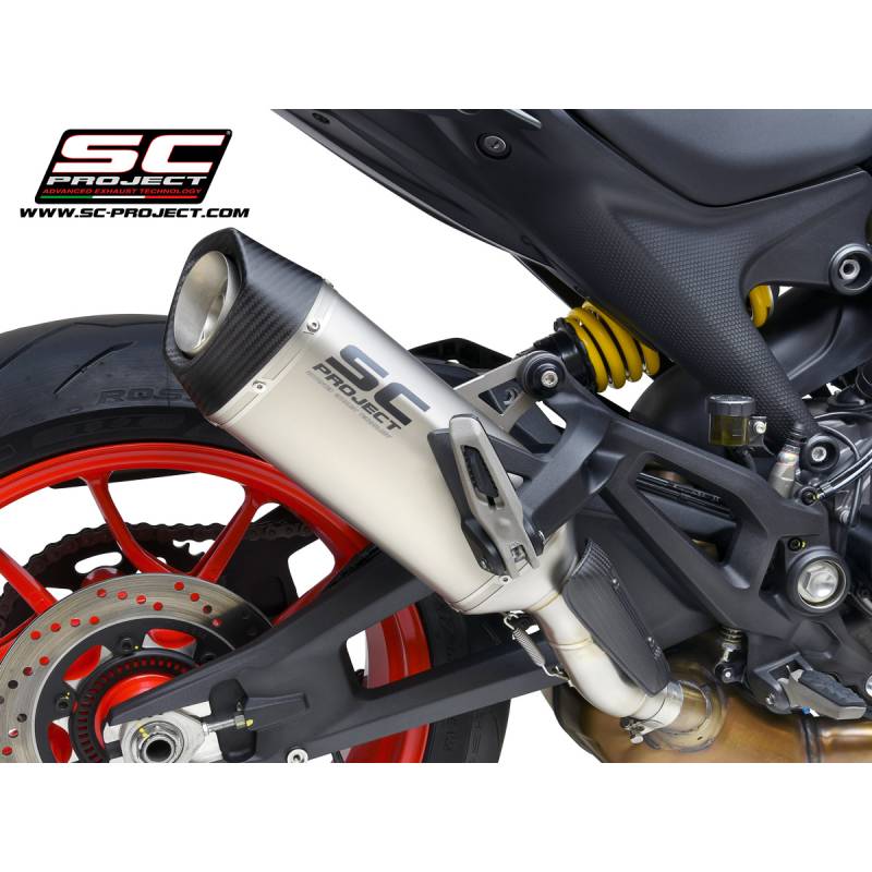 Silencieux Ducati Monster 937 - SC Project SC1-S Titane