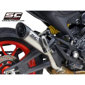 Silencieux Titane Ducati Monster 937 - SC Project S1 