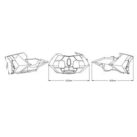 Sabot moteur KTM 890 Duke R - Puig 9669J