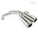 Silencieux double haut Moto-Guzzi V85TT - Unit Garage