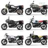 Kit valises BMW R Nine T / Atlas Unit Garage AL1C_BL+1641