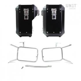 Kit valises BMW R Nine T - Unit Garage Atlas AL2C_BL+1641