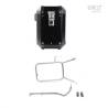 Kit valise droite BMW R Nine T - Unit Garage Atlas 47L cadre argenté