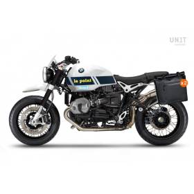 Kit sacoches BMW R Nine T - Unit Garage Khali cadre noir