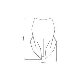 Bulle Touring BMW S1000XR 2020- / PUIG 20447