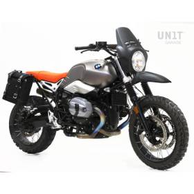 Carénage + garde boue avant Nine T Scrambler, Pure - Unit Garage Noir